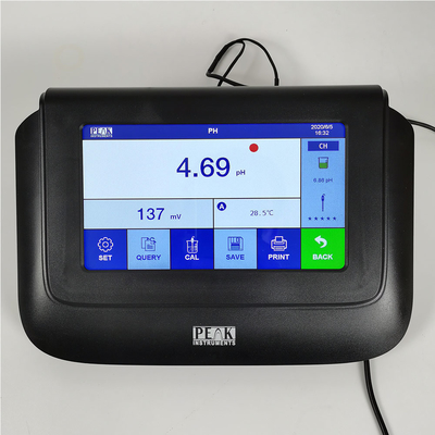 ISO Lab 7&quot; Touch Screen Benchtop pH Meter с разрешением 1mV и калибровкой в одну точку