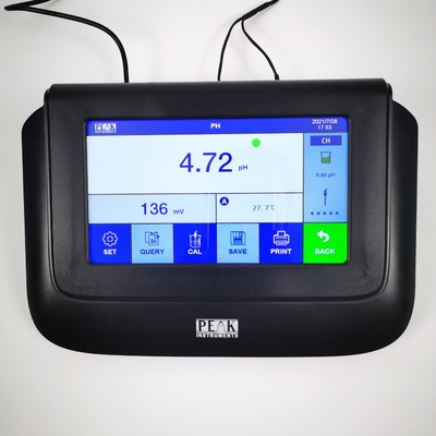 Переносной сенсорный экран лаборатории цифровой Ph Meter тестер с настраиваемой поддержкой OEM