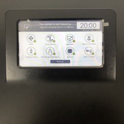 Большой LCD сенсорный дисплей Базовый однолучевой видимый спектрофотометр с выходном портом USB