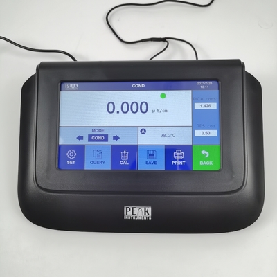 5-в-1 EC TDS Meter с температурной точностью ±1,0C PEAK Приборы сенсорный экран
